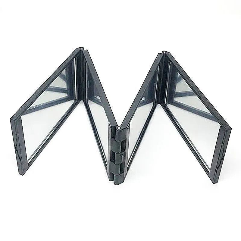 Folding Four-Sided Self-Haircut 60% Off For Back Of Head Portable Telescopic Reverse Full-Length Mirror Foldable_voghion.com