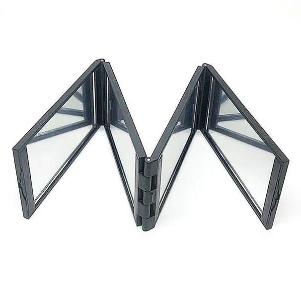 Folding Four-Sided Self-Haircut 60% Off For Back Of Head Portable Telescopic Reverse Full-Length Mirror Foldable_voghion.com