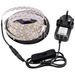 12V 5050 LED Strip Light Flexible Tape Rope Under Cabinet Lighting Mains Plug In_voghion.com