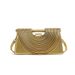Women's Handwoven Handbag - Stylish & Spacious Shoulder Bag With Magnetic Closure, PU Material, Medium Size For Everyday Use Multiple Colors_voghion.com