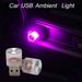 Mini Auto USB Atmosphäre Licht Umgebungslicht LED Nachtlicht XYZ_voghion.com