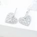 New Personalized and Elegant Women's Earrings with Hollow Heart Metal Style Inlaid with Zircon Stone, Unique and Versatile Earring Accessories_voghion.com