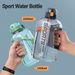1500/2200 ml Sport-Wasserkocher mit ergonomischem Handgriff und Ein-Tasten-Öffnung, transparente Sport-Wasserflasche mit weichem Strohhalm für die Schule_voghion.com