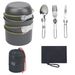 Outdoor For 1-2 People Portable Camping DS-101 Simple And Quick 2-Piece Cookware Set_voghion.com