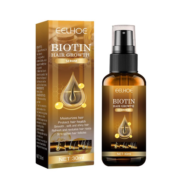 EELHOE Biotin Hair Dense Hair Spray Repair Hair Nourishing Hair Care Hair Strengthening Strength Anti-Hair Root Spray_voghion.com