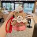 Nuovo portachiavi con bambola orsetto in uniforme da chef, adorabile e grazioso, ciondolo per borsa, prodotto finito creativo, decorazione da appendere_voghion.com