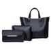 Damenhandtasche Umhängetasche Mode Damentasche Einkaufstasche In Tasche Schultertasche Handgedämpfter Dutt Muttertasche Drei Sets_voghion.com