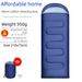 Warm Adult Outdoor Camping Cotton Sleeping Bag Water-Resistant_voghion.com