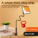 Universal Lazy Flexible Tablet Ständer Clip Rotierenden Lange Arme Schwanenhals Klemme Halterung Für Handy Halter Bett Schreibtisch Ipad_voghion.com