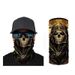 LazyZoom Magic Headscaf Bicicletta Antivento Protezione Solare Maschera Ciclismo Scaldacollo Teschio Stampa Digitale 3D Asciugamano Viso Esterno_voghion.com