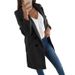 Women's Clothing Fashion Suit Collar Slim Fit Women's Windbreaker_voghion.com