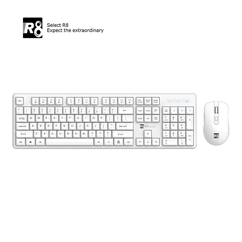 2.4G vezeték nélküli billentyűzet egér szett 3 fájl DPI laptop asztali 104 billentyűs plug and play férfi otthoni használatra_voghion.com