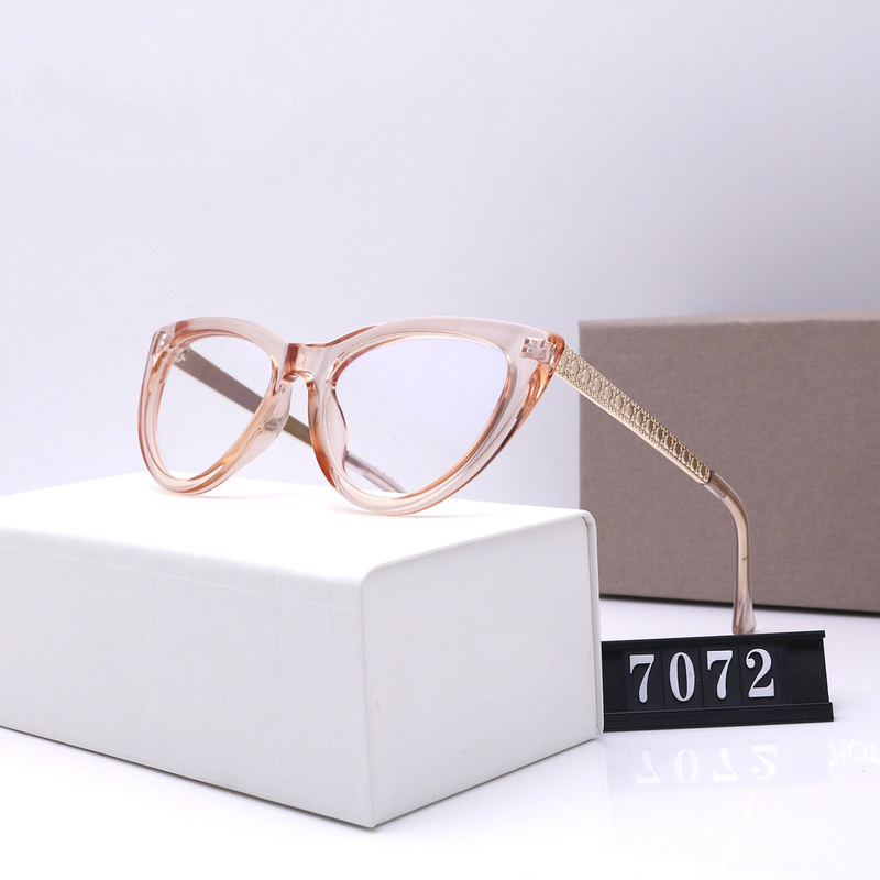 Overseas 2022 New D Family Male and Female Myopia Frame Mobile Phone Flat Lens Glasses P7072_voghion.com