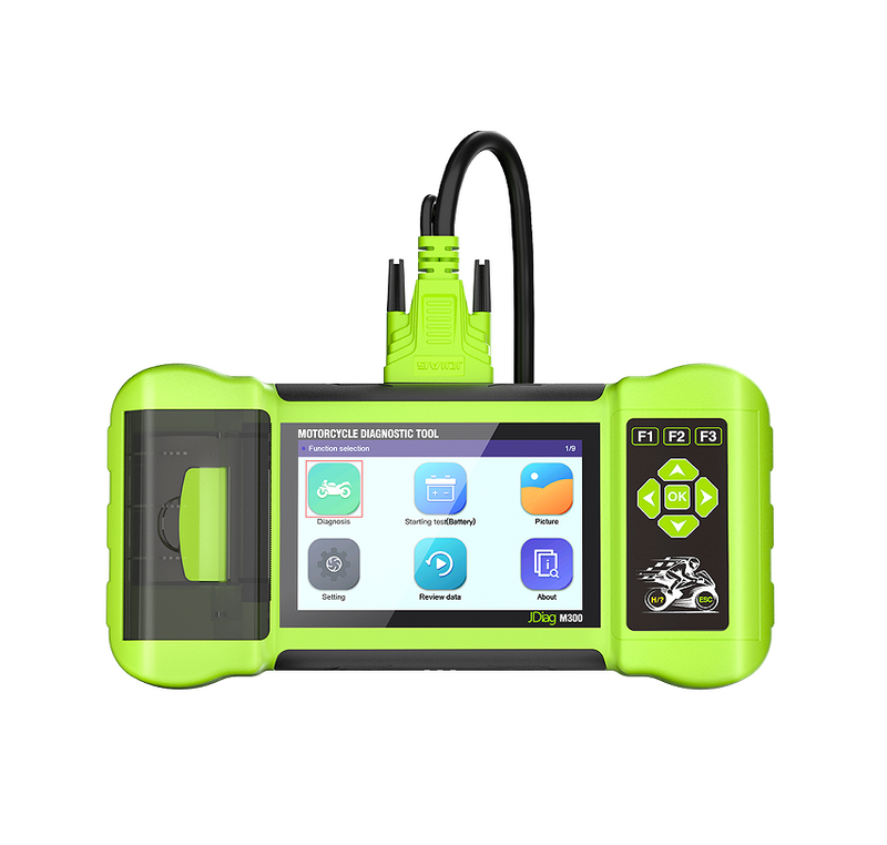 PSM300 Motorcycle Diagnostic Tool ECU remap and programming M200 PRO diagnostic printer configuration 1 #, 24 # + universal connector cables_voghion.com