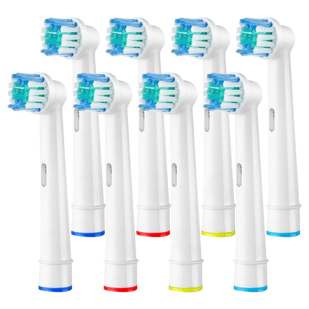 8 stuks compatibel met Oral-B elektrische tandenborstel vervangende opzetborstelkop, professionele opzetborstelnavullingen voor 1000 1500 3000 7000 7500 8000 9000_voghion.com