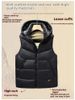 Men's Hooded Puffer Vest - Lightweight Down-Filled Winter Gilet For Urban & Casual Wear_voghion.com