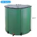 Raccoglitore per acqua piovana pieghevole da 200 galloni, colore verde_voghion.com