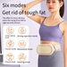 Máquina quemadora de grasa perezosa, cinturón de masaje con calefacción, dispositivo para adelgazar el vientre, masajeador abdominal_voghion.com