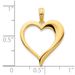 14k Open Heart Pendant_voghion.com