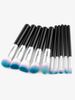 10 Stéck schwaarz Qualitéit grouss nei professionell Make-up Pinselen Set_voghion.com