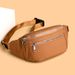 2024 New Top Layer Cowhide Men's Chest Bag Fashionable Casual Versatile Street Style Elegant_voghion.com