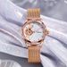Brand genuine ladies automatic mechanical watch ladies ten new trend waterproof simple temperament watch_voghion.com