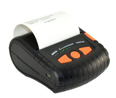 Portable Bluetooth Small ticket machine Printer Handheld Sticker Mini Connectable Mobile APP Print 80mm Only print small tickets_voghion.com