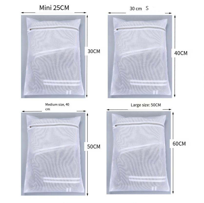 60g Laundry Bag Set Machine Washable Coarse And Fine Mesh Clothing Washing And Protection Bag Underwear Bra Cleaning And Protection Bag Laundry Bag_voghion.com