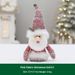 Charming Christmas Figurines Set – Festive Santa, Snowman & Reindeer Plush Decor For Home, Office & Store Displays_voghion.com
