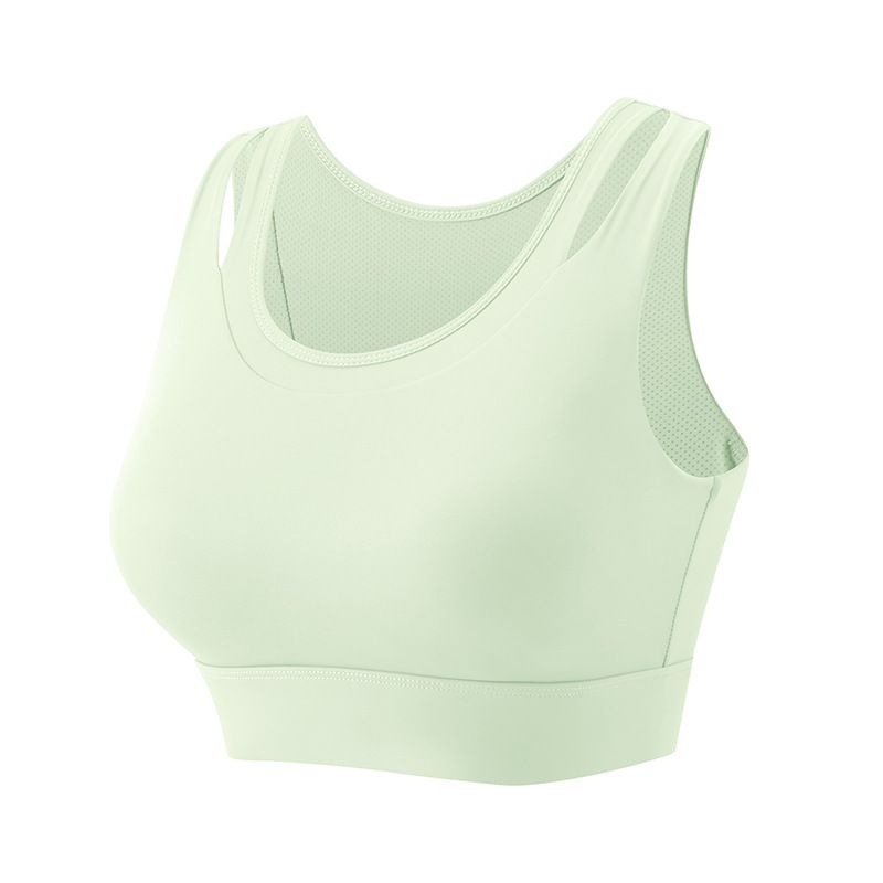 【 3-piece set 】One piece breast pad fixed cup gathering women, thin and beautiful back, wearing high-strength shock-absorbing sports_voghion.com