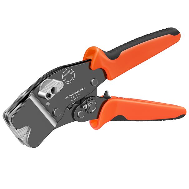 305C VE/TE1200PCS Ferrule Crimping Tool Kit AWG 30-5 Self-Adjusting Ratchet Crimper For End-Sleeves Wire Ends_voghion.com