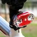 Luce posteriore per bicicletta, luce posteriore a 9 LED, luce rossa, luce per tubo sella, luce di avvertimento a LED._voghion.com