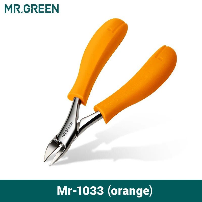 MR.GREEN Unghiere Foarfece Unghii de la picioare Cuttere Pedichiură Manichiură Instrumente Anti-Stropire Paronichia Încarnată Seturi de instrumente profesionale de corecție_voghion.com