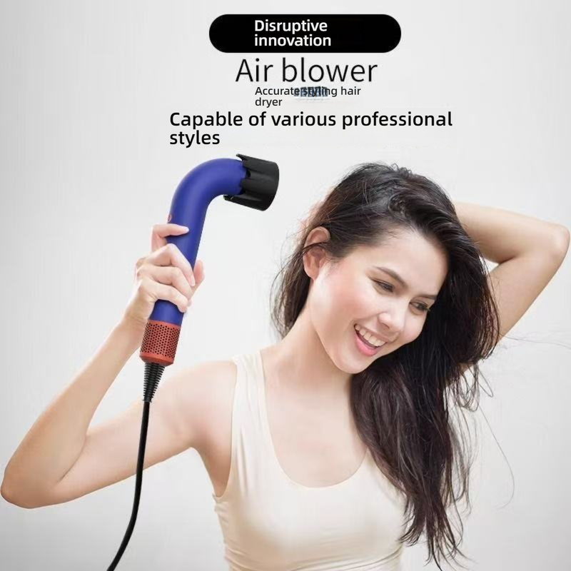 Suszarka do włosów – silnik bezszczotkowy o mocy 1600 W, 3 prędkości i ustawienia grzania/chłodzenia, lekka i cicha (różne kolory i opcje wtyczek)_voghion.com
