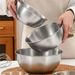 Stainless Steel Bowl Set With Scale For Cooking Baking Food Storage Large Capacity Mixing Bowls For Home Kitchen Essentials_voghion.com