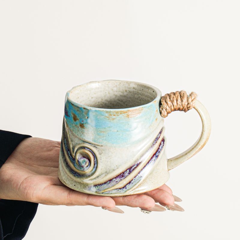High-end Mug Kiln Change Ceramic For Gifting Exquisite Water Cup Gift Box Set_voghion.com
