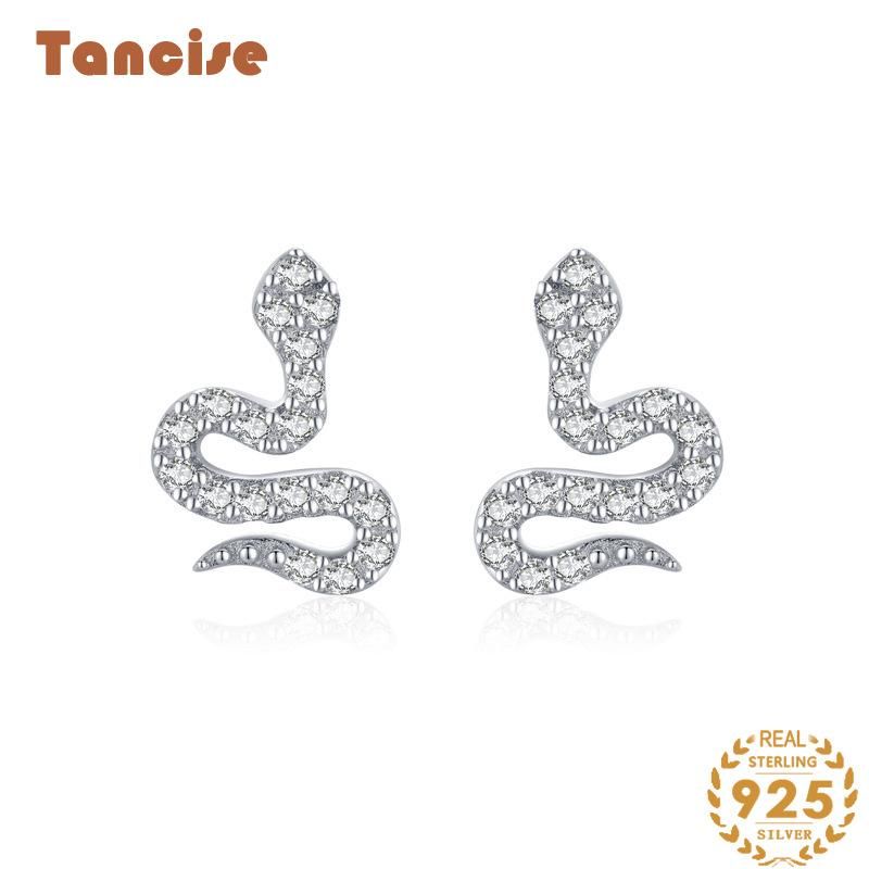 Tancise Sëlwer Zirkon Ouerréng Drop Ouerréng Fir Fraen Hochzäitsfeier Kaddoen_voghion.com