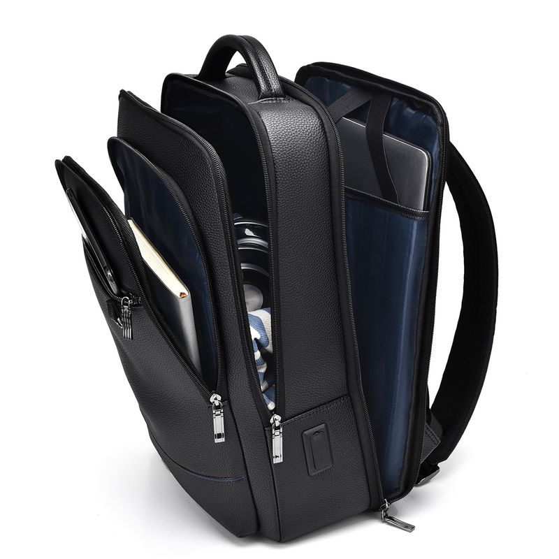 Luggage & Bags High end backpack large capacity men's computer bag business commuter travel bag USB multifunctional backpack_voghion.com