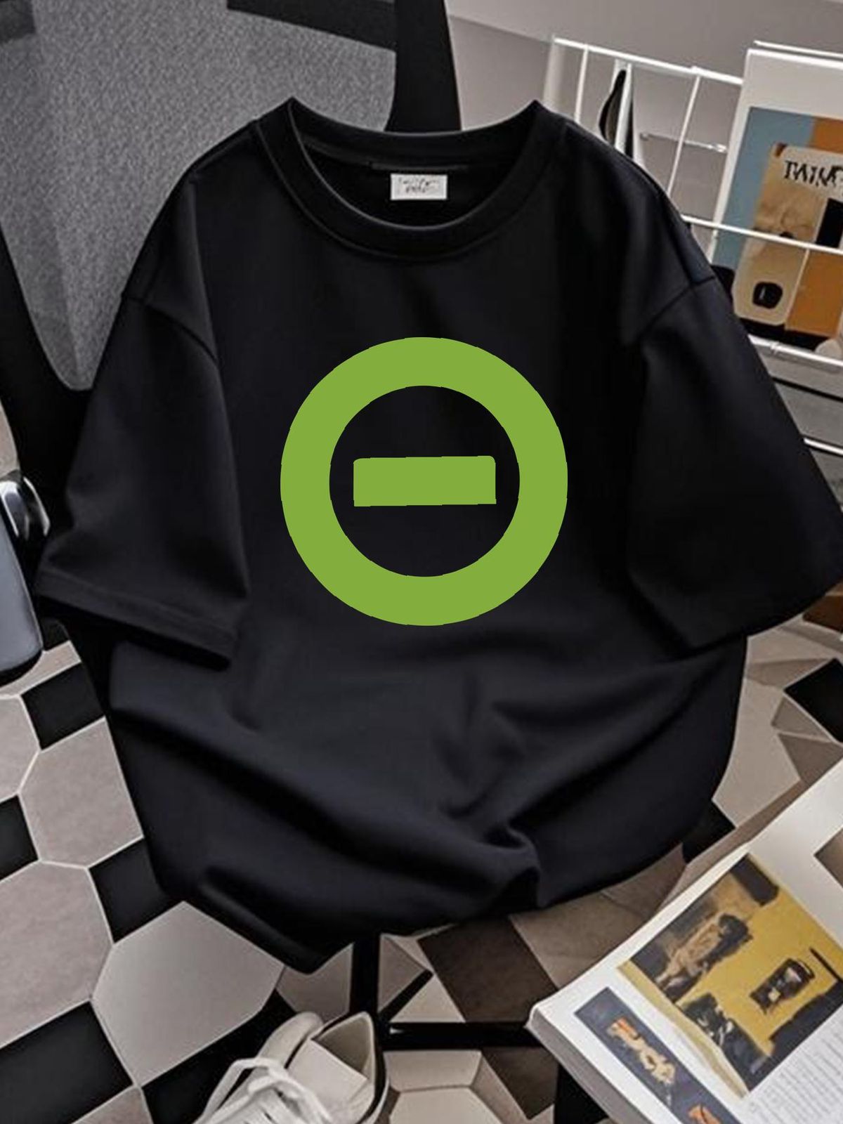 Koszulka typu O Negative, unisex, stylowa, modna, uliczna, miękka, uniwersalna, męska, rozciągliwa, graficzna koszulka do noszenia na co dzień, wygodna, swobodna_voghion.com