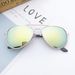 Unisex Kids Hamo Glasses Hipster Cute Oval Frame Sunglasses Metallic Fruit Dazzle Shades Baby Glasses Personality Kids_voghion.com