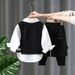 Ensemble trois pièces pour garçon, nouvelle collection printemps-été, style coréen, tendance, chemise et gilet_voghion.com