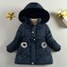Cappotto invernale lungo foderato in pile per bambine (3-8 anni) – Giacca imbottita spessa e alla moda con cappuccio staccabile_voghion.com