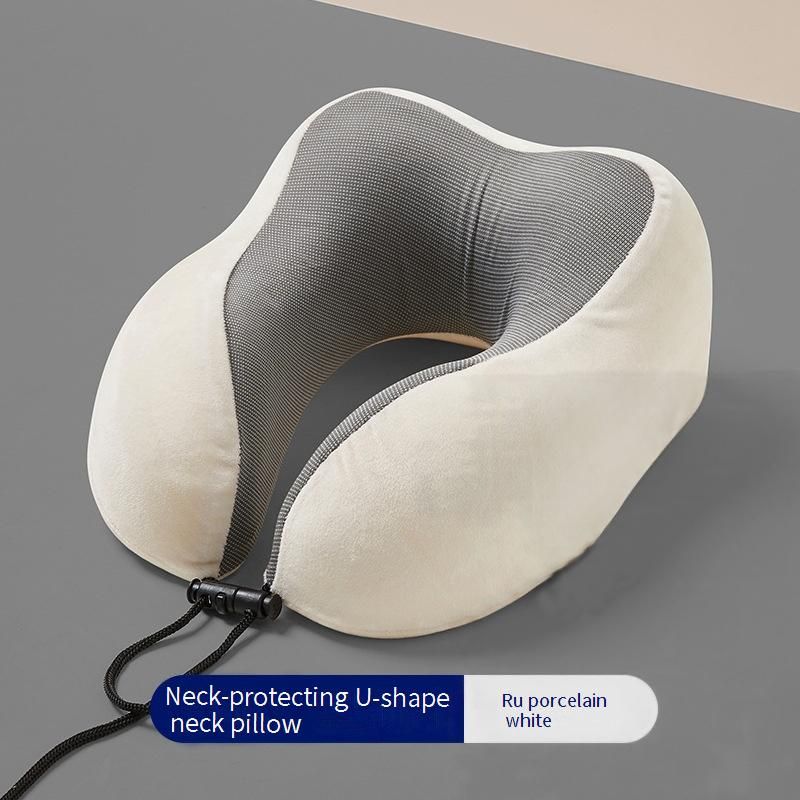 U Shaped Pillow Slow Rebound Memory Foam Pillow Travel Pillow Neck Pillow Wholesale Custom U Shaped Neck Pillow_voghion.com