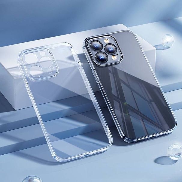 Ultra-Thin Clear TPU Case For IPhone 16/15/14/13/12 With Shockproof Air Cushion Corners & Full Protection_voghion.com