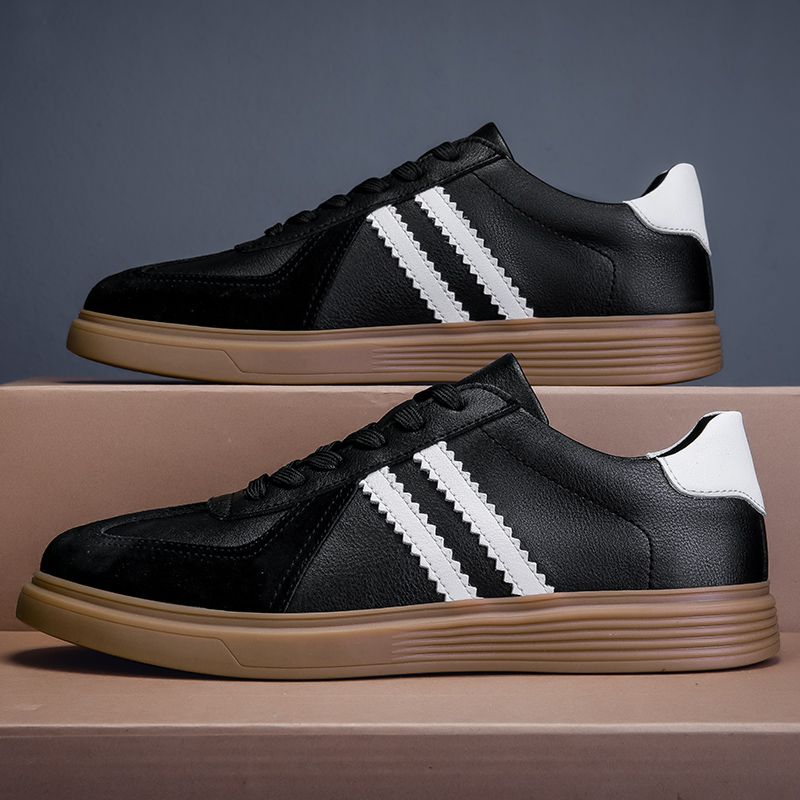 Deutsche Trainingsschuhe mit dicker Sohle in Kontrastfarbe_voghion.com