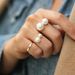 New Women's Rings Simulated Pearls Adjustable Anillos Fashion Jewelry Anel Wedding Engagement Finger Ring_voghion.com
