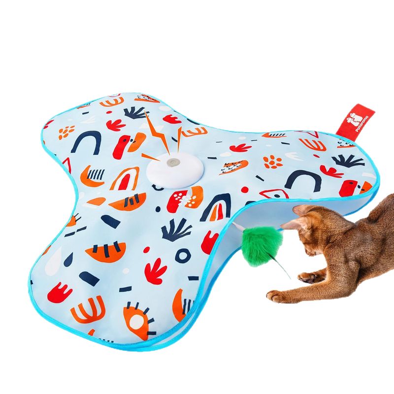 New Arrival Cat Hunting Game Self-Entertainment Hideaway Pet Toy Cover_voghion.com
