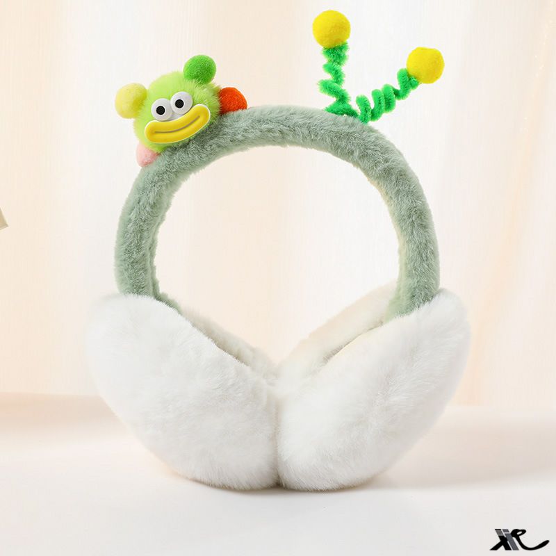 Lelijke en schattige poppen pluche oorkap Koudebestendige oorbeschermingstas Winter Wacky Ear Warme schattige oorkap Warme oorkap Vrouwelijke oorkap_voghion.com