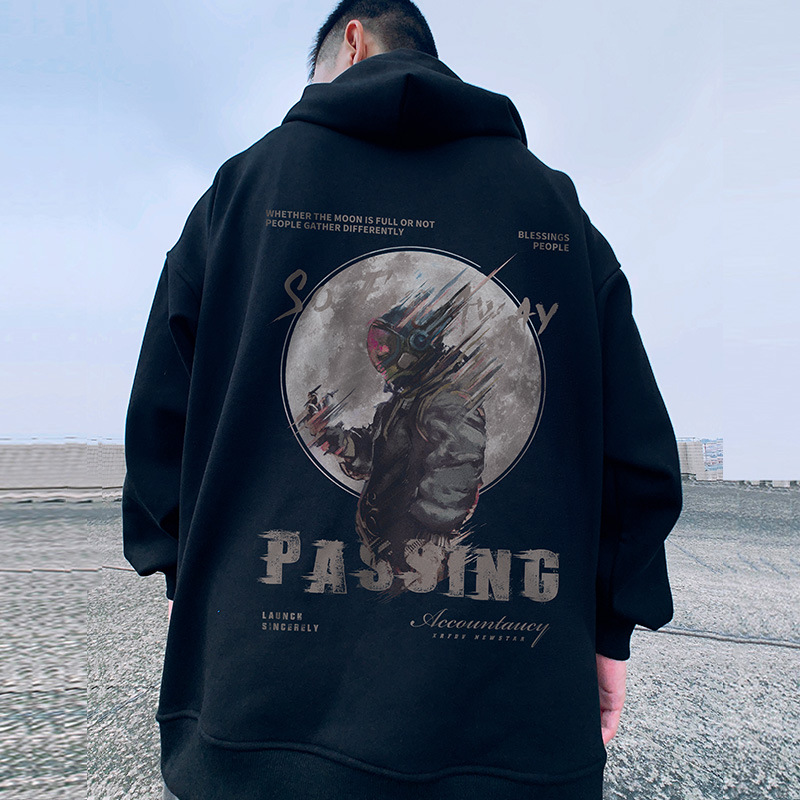 Herren Strickjacke Hoodie Mode Pull Strickjacke große Größe Mantel Frühling und Herbst Samt_voghion.com