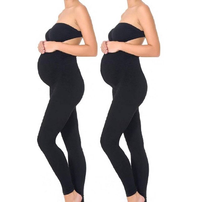 Aile uyumlu yeni annelik giyim yoga pantolonu fitness spor annelik pantolonu_voghion.com